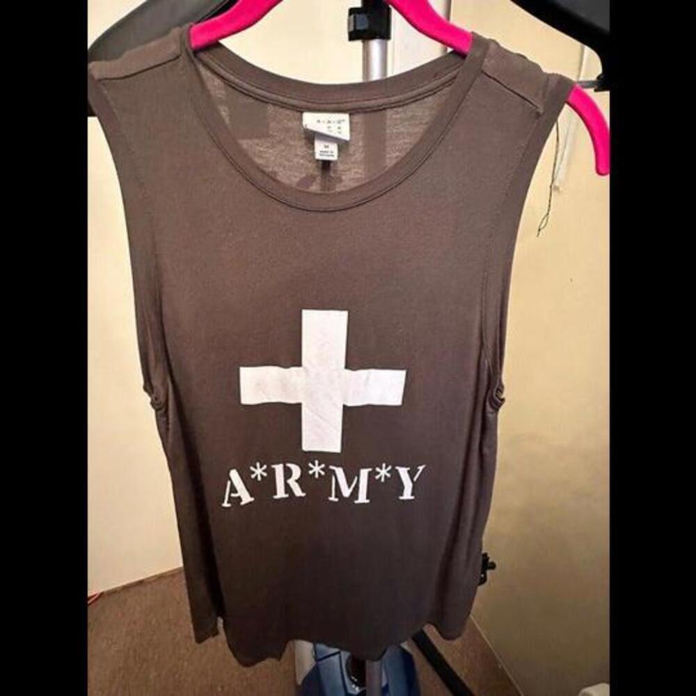 Conquer Your Workout in Style with Our Exclusive Army Tank Top